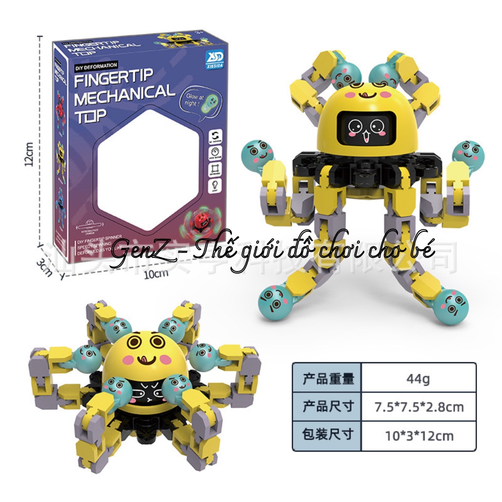 Đồ chơi Con quay Spinner biến hình - Con quay thần tốc cho bé