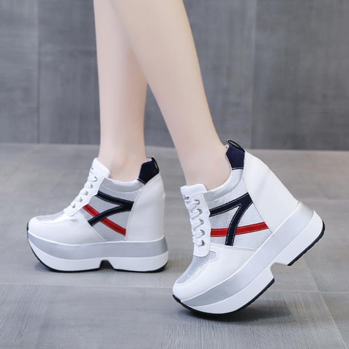 Giày Độn Đế Siêu Nhẹ Siêu Cao 12CM PS590-1236
