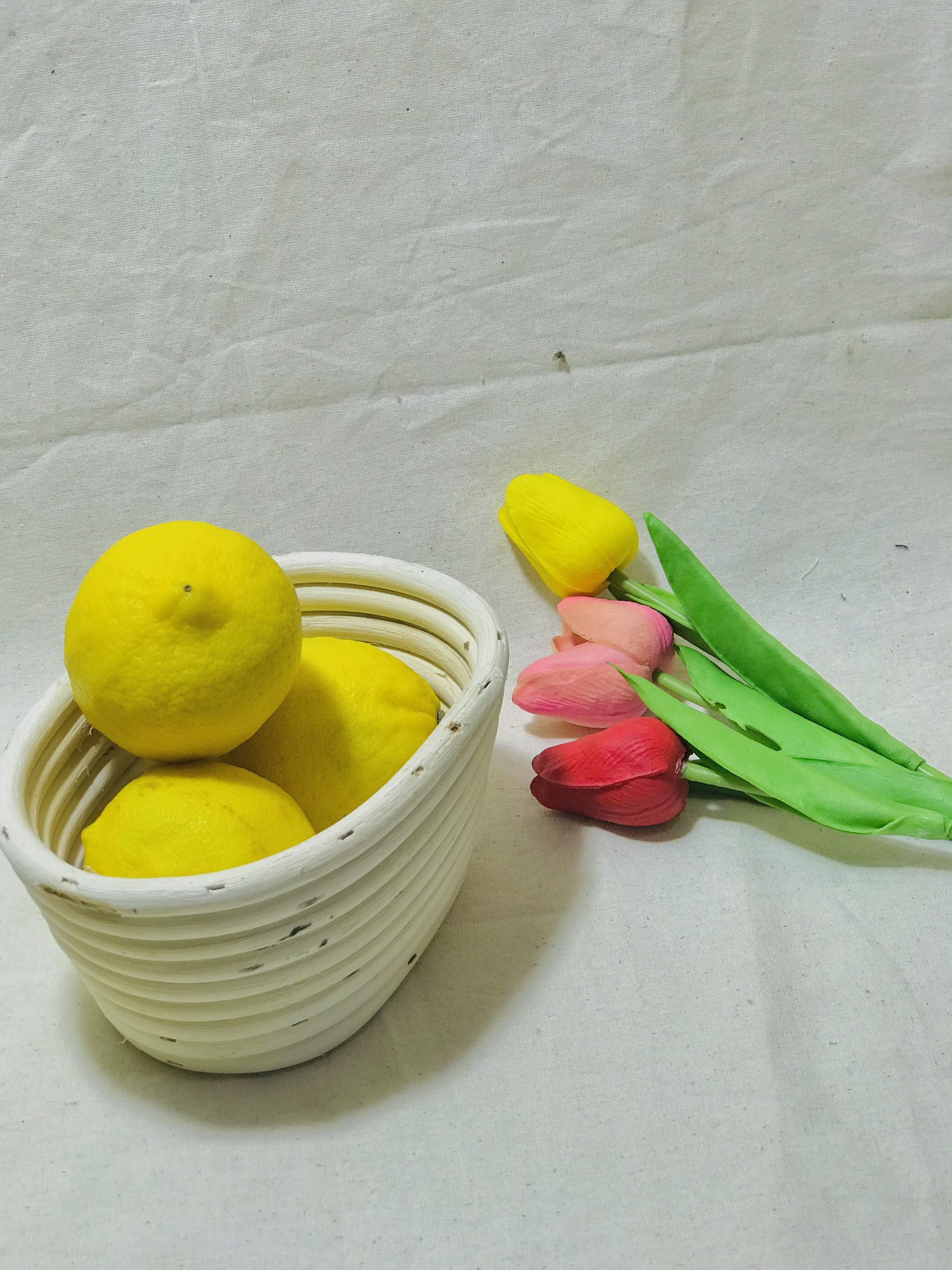 Rổ mây dùng để đựng trái cây, chất liệu mây tự nhiên