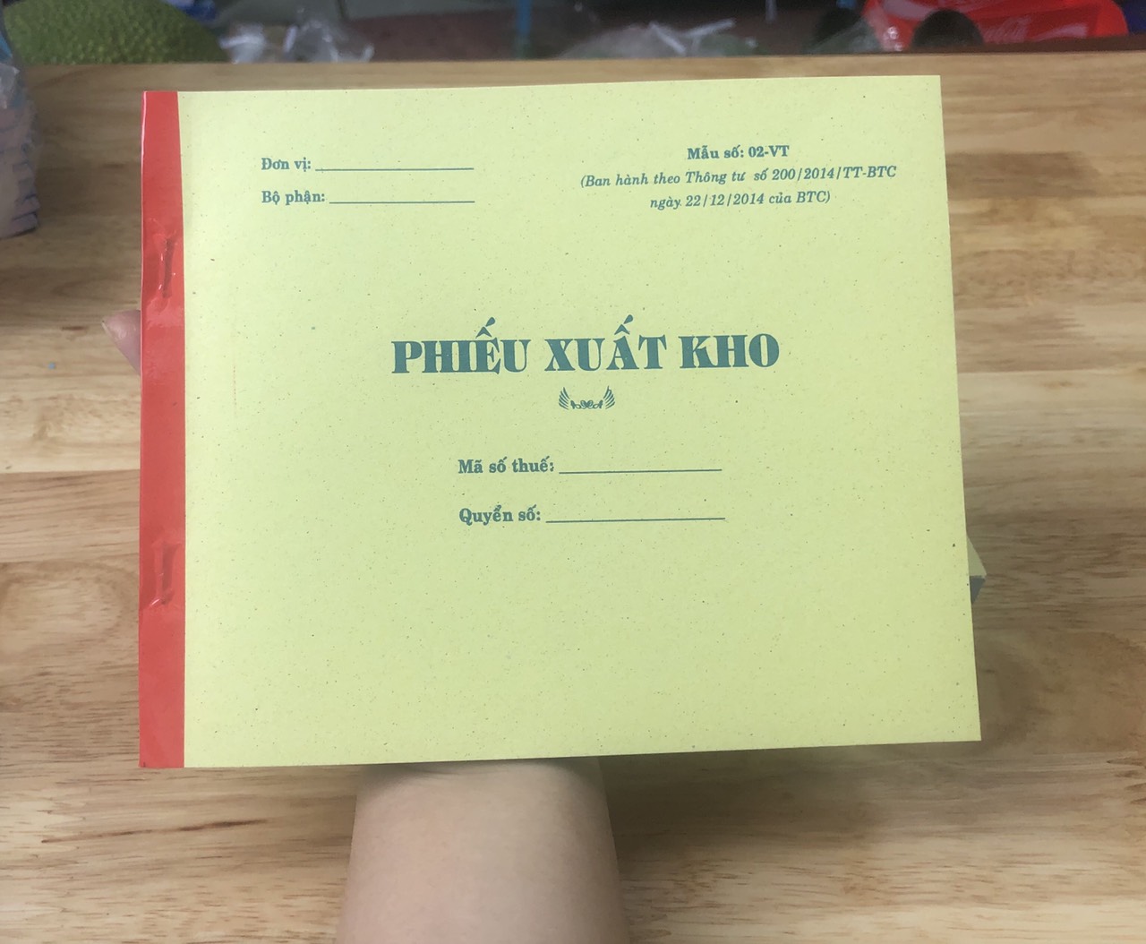 [HCM]Phiếu Xuất 3 liên 150 tờ (50 bộ) - Khổ A5