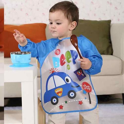 [HCM]Áo yếm dài tay cho bé ăn dặm