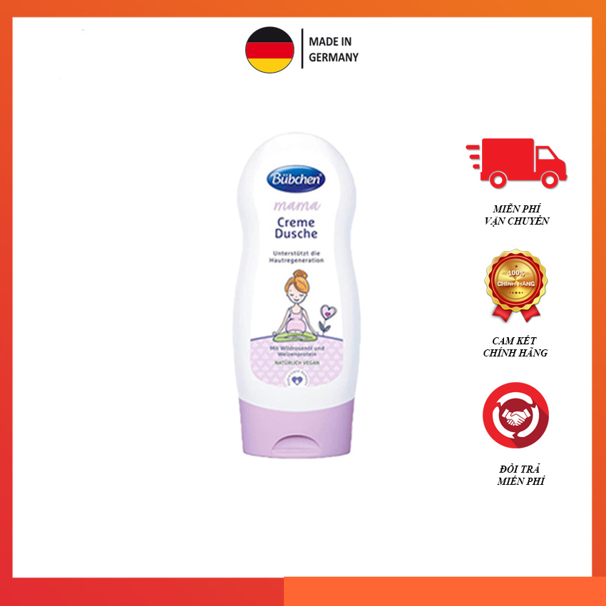 Bubchen - Sữa tắm Bubchen Mama chống rạn da dành cho bà bầu 230ml