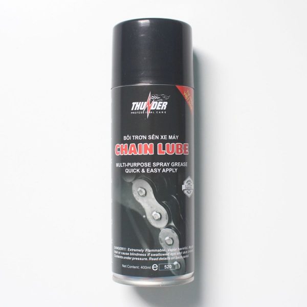 [HCM]Chai Xịt Bôi Trơn Sên Thunder Chain Lube 400ml (Mẫu Mới)