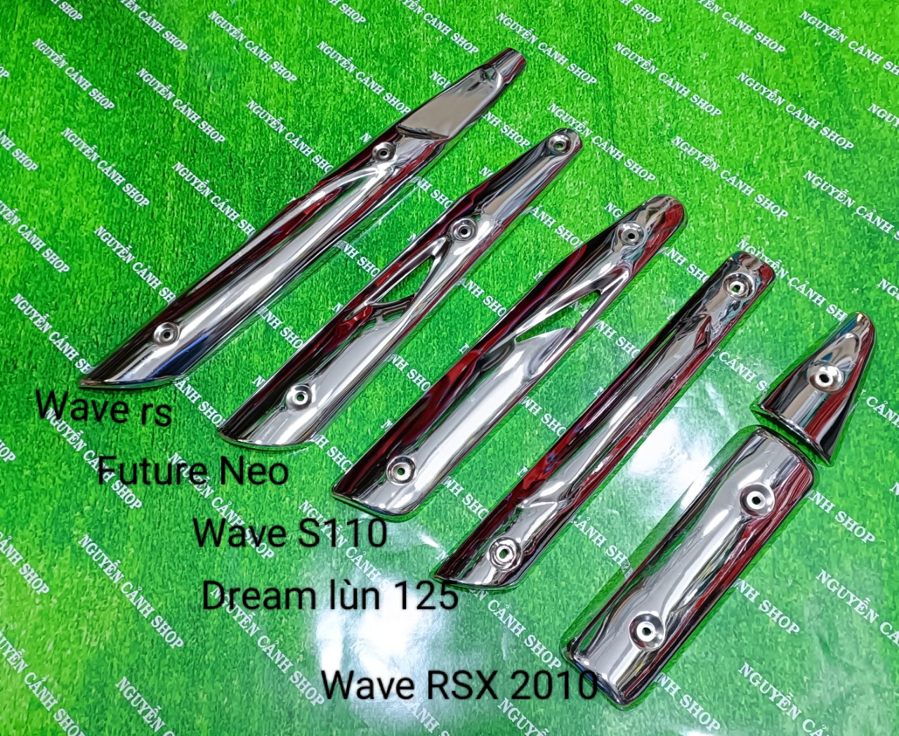 Ốp pô Wave RS,Wave S110,Wave RSX,Future Neo,Dream lùn 125