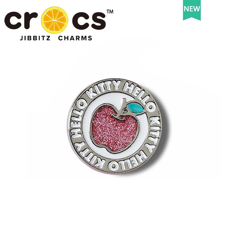 Bùa chữ thập jibbit Hello chamr dép Crocs