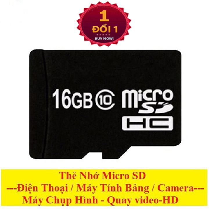Thẻ nhớ 16GB Micro SDHC CLASS 10