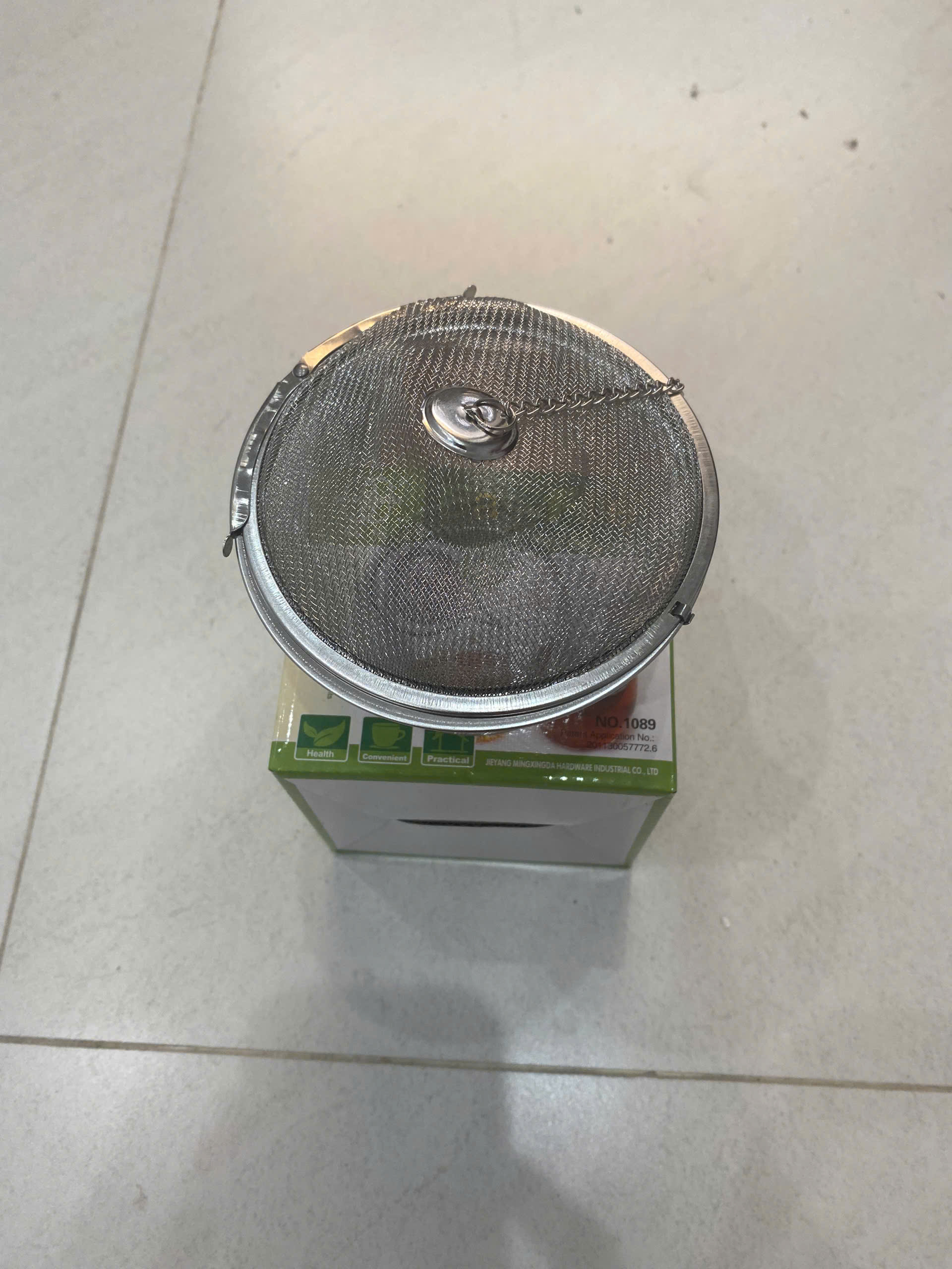 Lọc gia vị Lọc Trà inox 201 cao cấp hình cầu