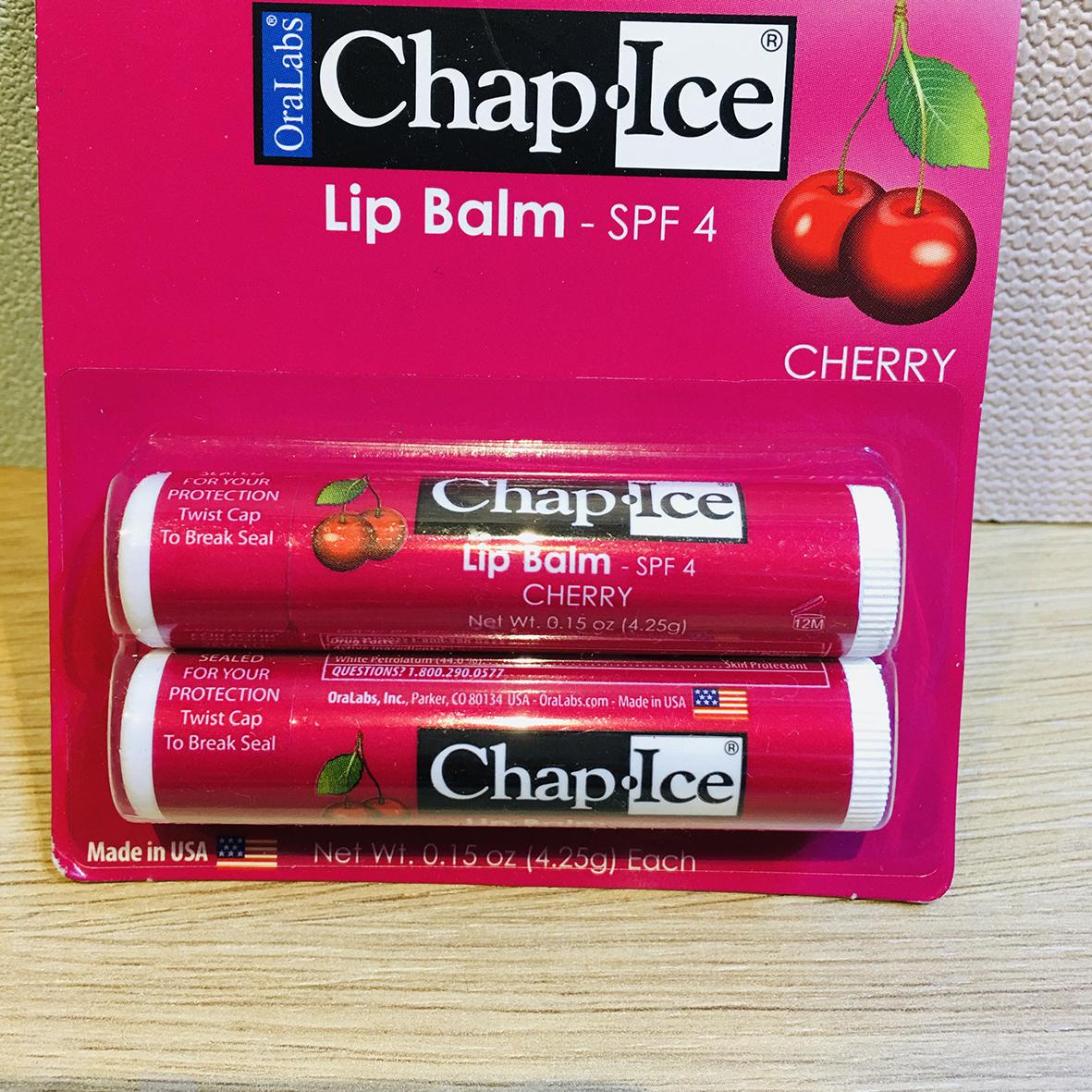 SON DƯỠNG MÔI CHAPICE - MÙI CHERRY