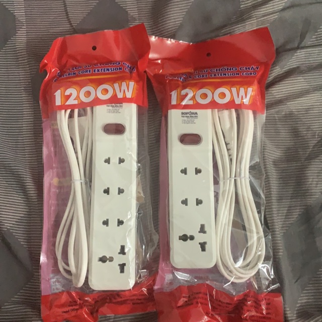 [HCM]Ổ cắm điện lõi sứ chống cháy 1200w -  sopoka cam kết hàng đúng mô tả chất lượng đảm bảo an toàn đến sức khỏe người sử dụng