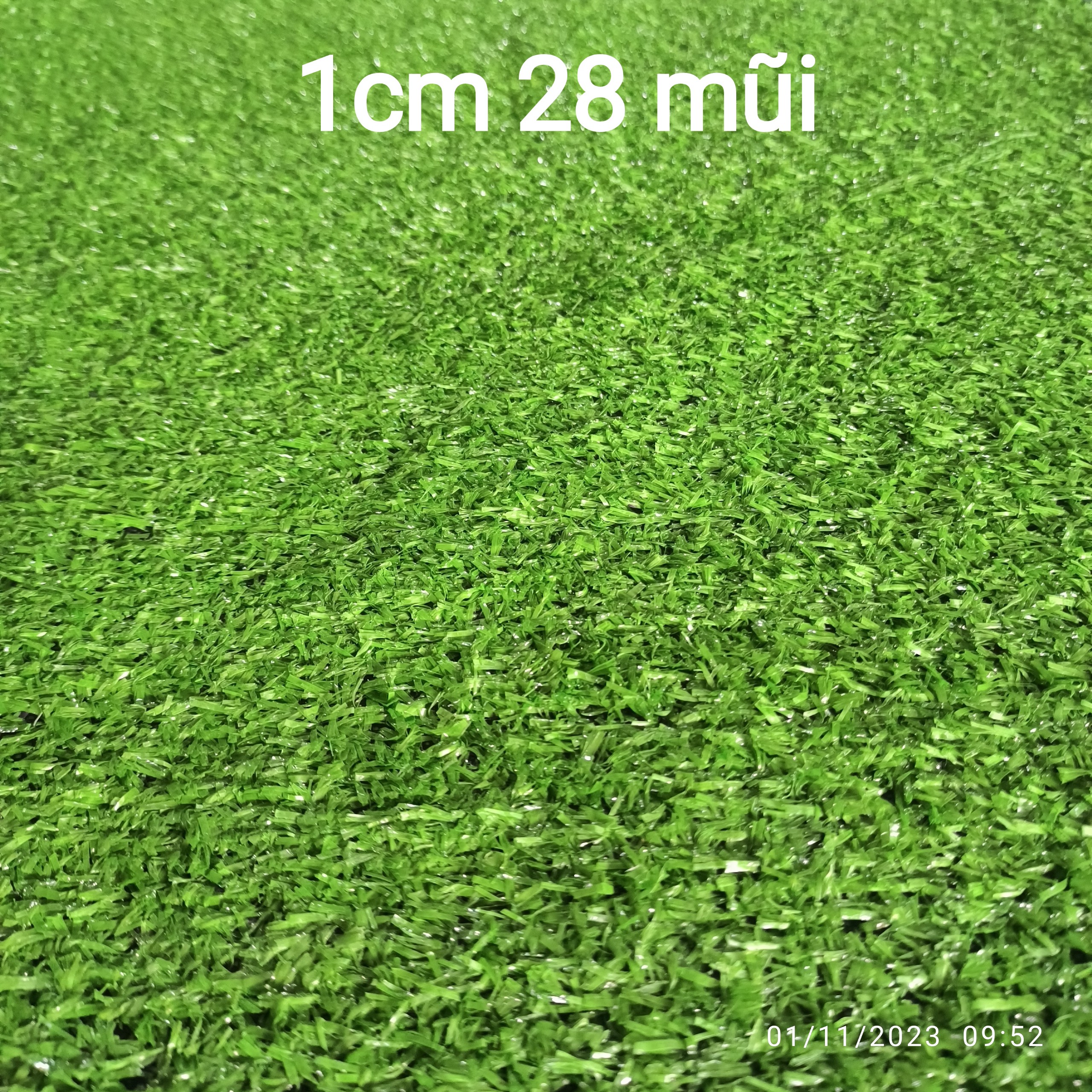 (1mét x 1mét) Thảm cỏ nhân tạo 1cm (quý khách đọc kỹ mô tả)