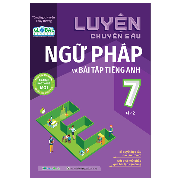 Fahasa - luyện chuyên sâu ngữ pháp và bài tập tiếng anh lớp 7 - tập 2
