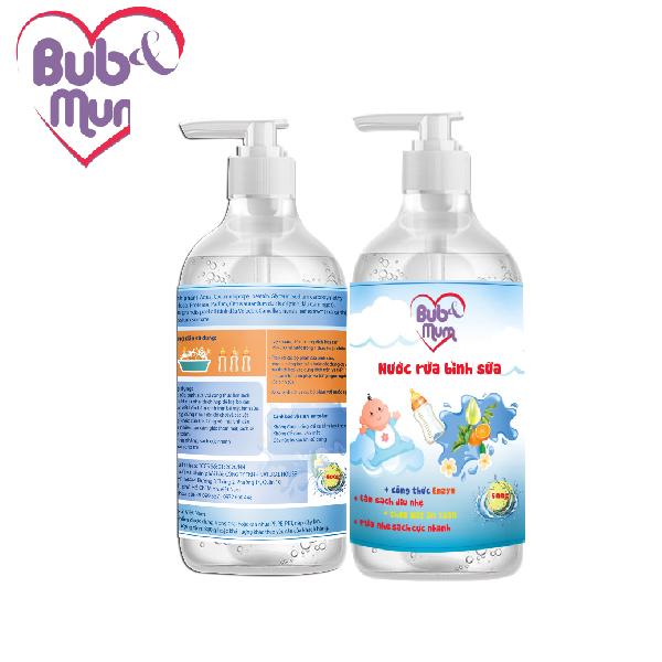 Nước rửa bình sữa 500ml BuB&MuM