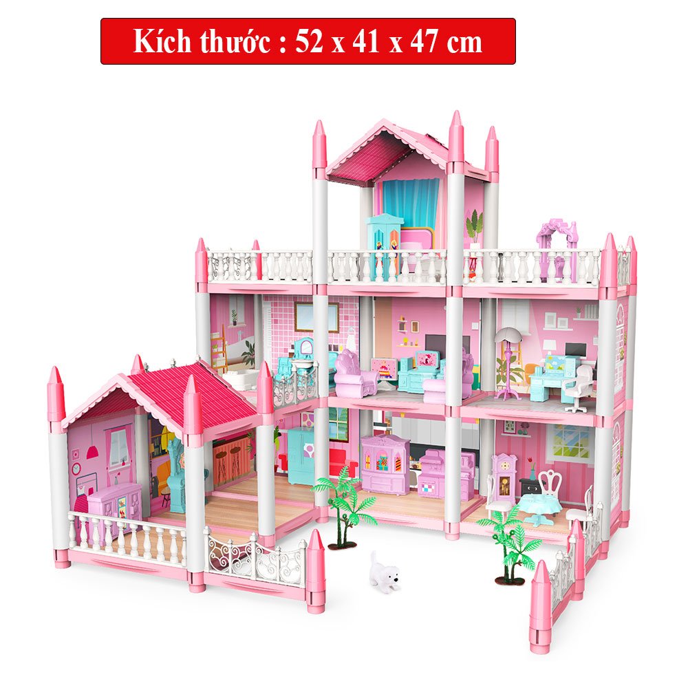 Qucks 4 claws big size dolls house model for babies play Barbie toy plastic safe material for babies hygiene standard