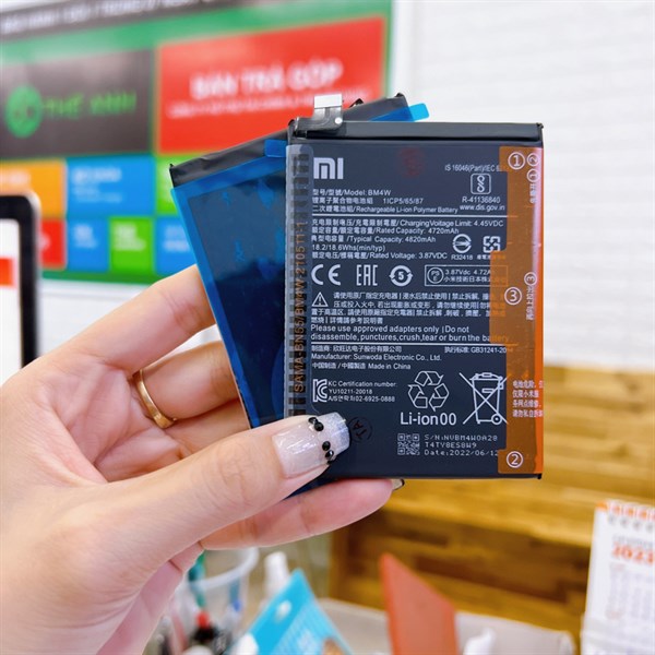Pin xiaomi mi 10t lite / redmi note 9 pro 5g - bm4w