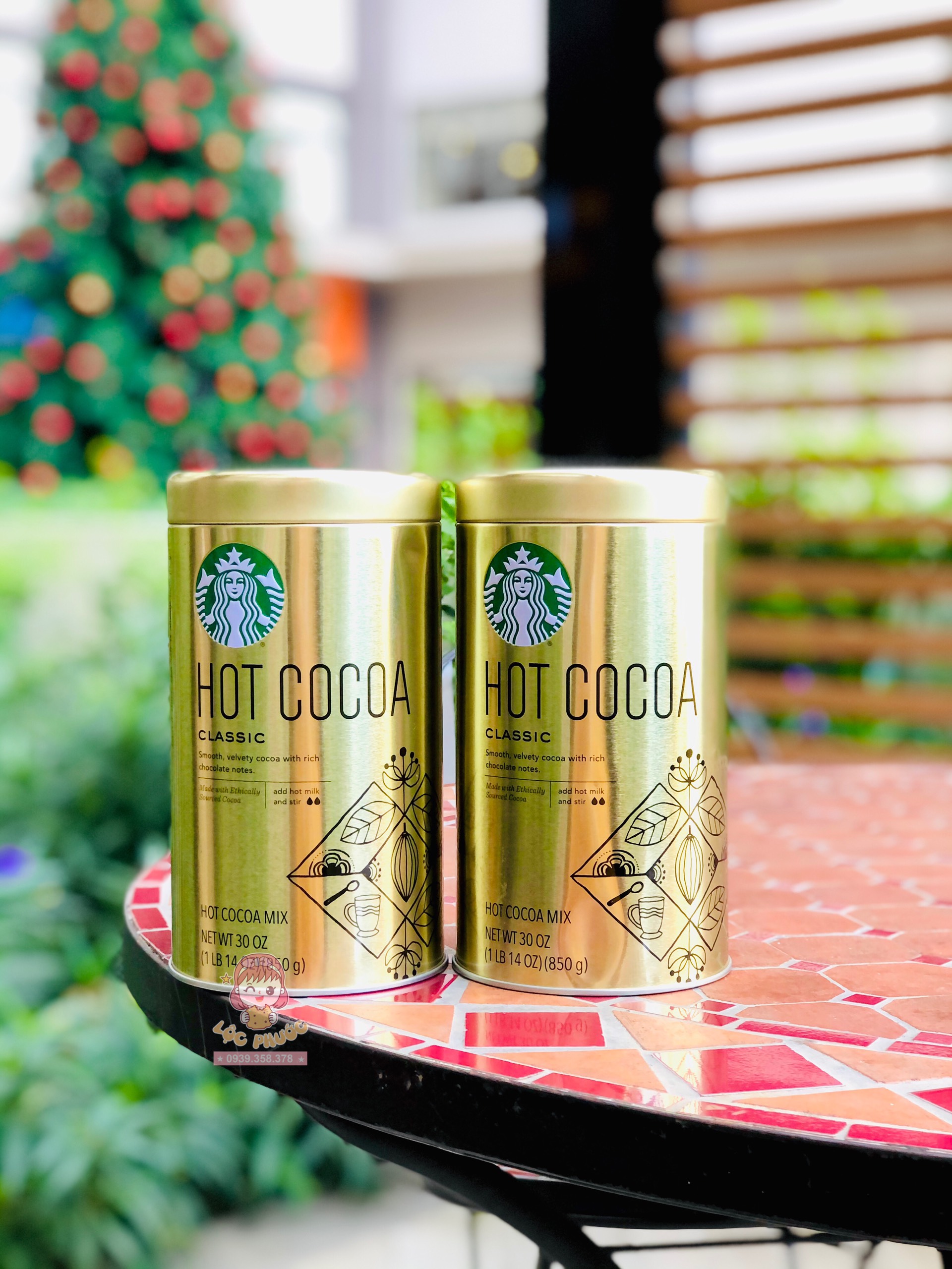 BỘT CACAO HOT COCOA STARBUCK 850G - MỸ