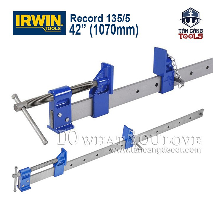 Cảo Kẹp Tăng Đưa Công Nghiệp 1070 mm Irwin Record 135/5 42 Inches
