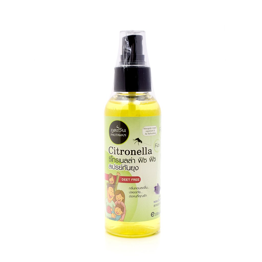 [HCM]Tinh Dầu Sả Xịt Chống Muỗi Đốt Citronella 100ml – Thái Lan