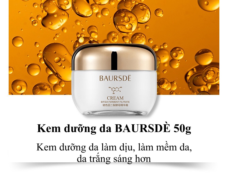 Bộ sản phẩm dưỡng trắng da mặt BAURSDÈ 5 món: Sữa rửa mặt+Nước cân bằng da+Serum dưỡng ẩm+Sữa dưỡng ẩm+Kem dưỡng da giúp cấp ẩm, sáng da, chống lão hóa, trọn bộ skincare mỹ phẩm dưỡng da, chăm sóc da mặt cao cấp SPU182