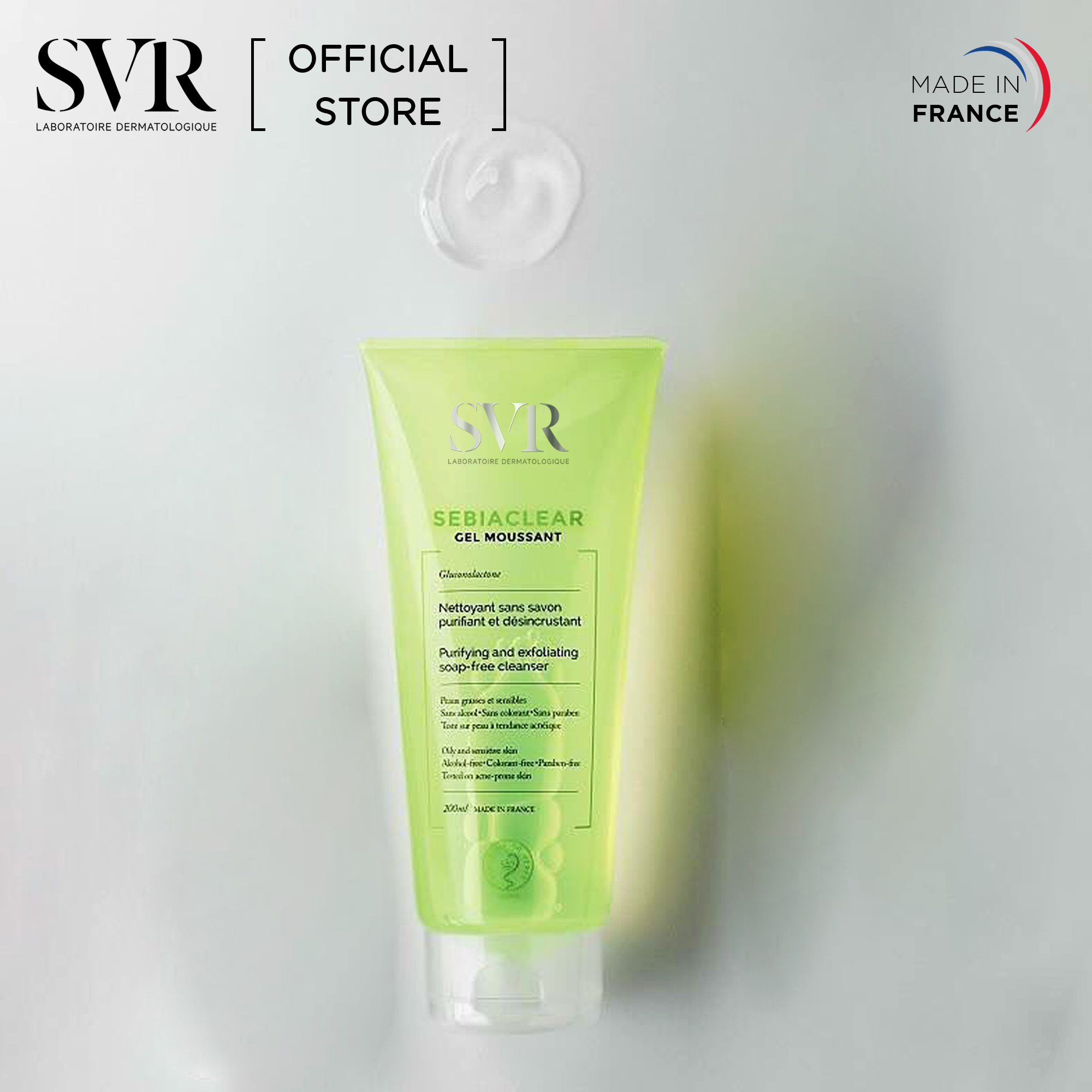 Sữa Rửa Mặt SVR Sebiaclear Gel Moussant