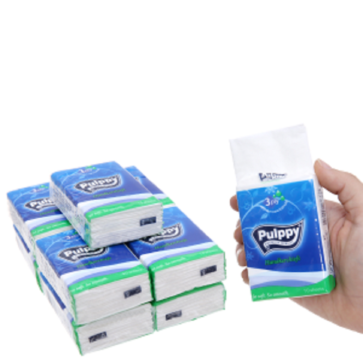 [HCM]Lốc 10 gói giấy pulppy bỏ túi