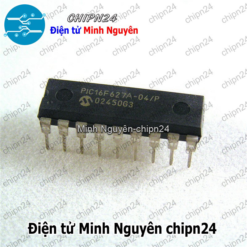 [1 con] (DIP) IC PIC16F627A-I/P DIP-18 (PIC 16F627A-I/P PIC16F627A PIC16F627) - HH003896