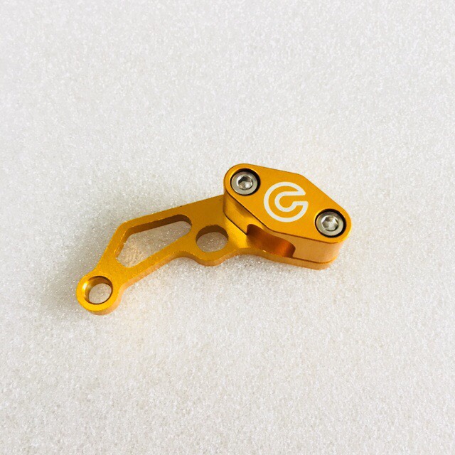 Pát Giữ Dây Dầu Biker Cho Xe Máy Nhôm CNC - LOGO NGẦU NHIÊN