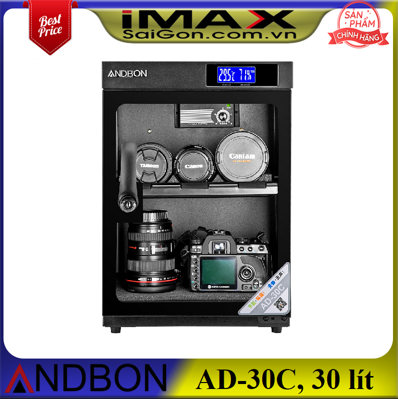 Tủ chống ẩm Andbon AD-30C, 30Lít
