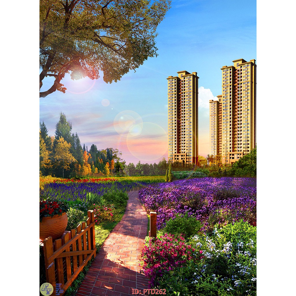 Tranh dán tủ lạnh , cửa kính hình sang trọng