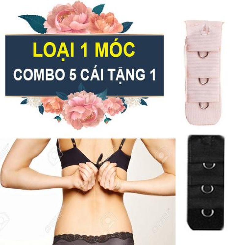 Combo 6 miếng nối dây áo ngực nới rộng áo Loại gài 1 móc