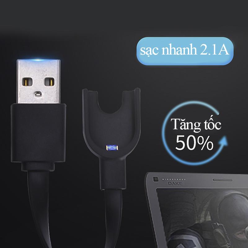 Cáp sạc cho Xiaomi MiBand 2 / 4 / 5 / 6 / 7