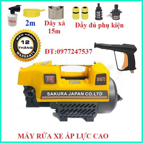máy rửa xe Sakura
