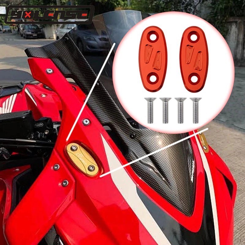 Pad chân gương honda cbr500r và honda cbr650r. pad cnc mk lightech