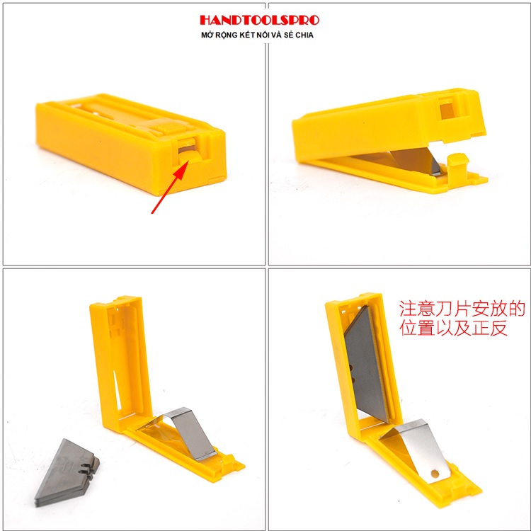 Lưỡi dao Stanley 11-921T ( Hộp 10 lưỡi)