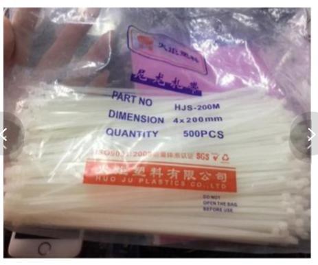Dây thít( nylon cable) 4x200mm 500 sợi/ túi