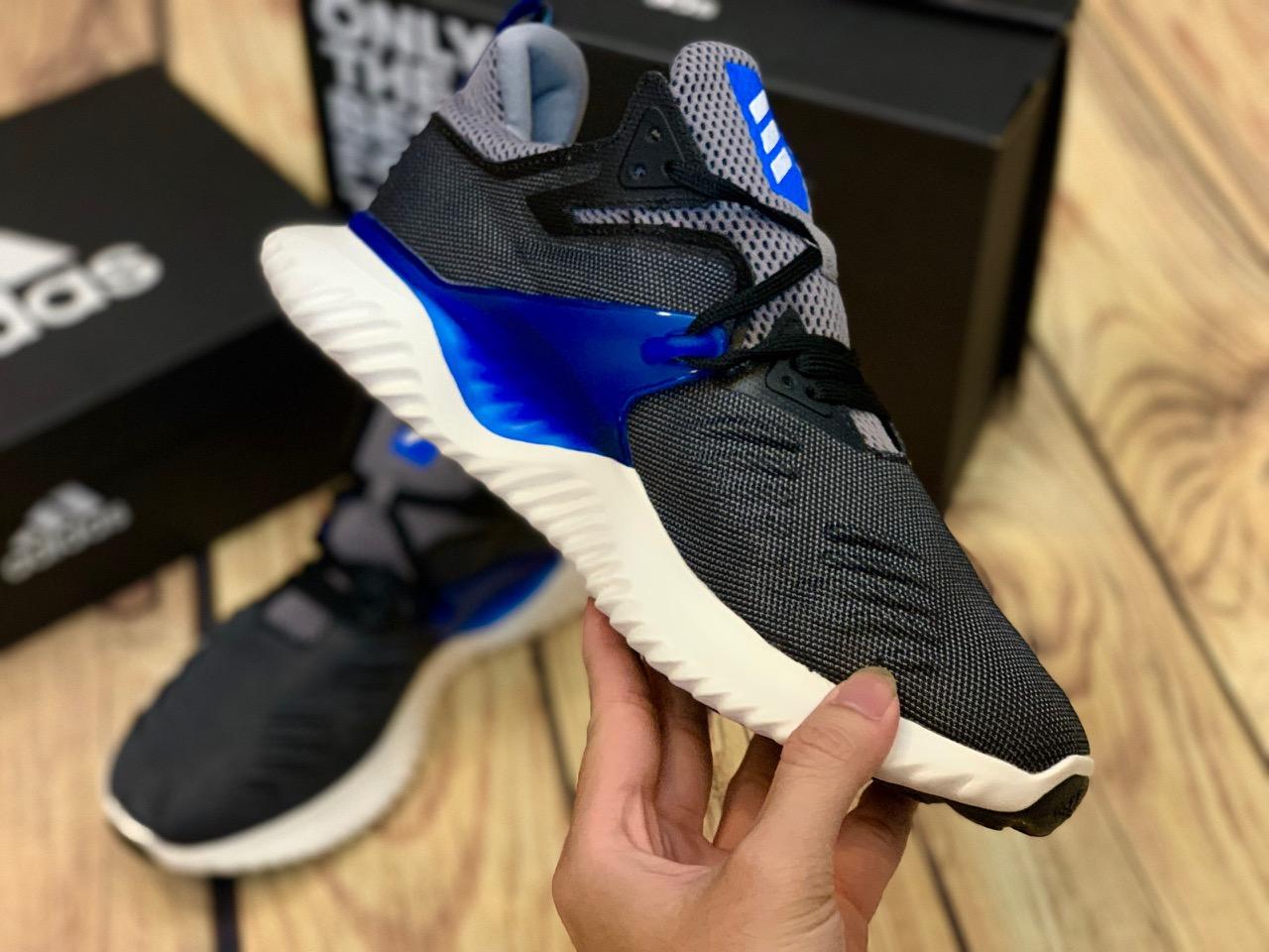 [HCM]Giày nam Alpha Bounce Beyond mới nhẹ bền êm thoáng (Xám xanh)