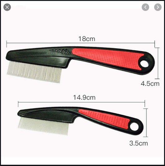 [HCM]Lược chải Ve- Rận cho Chó mèo. size lớn 18cm.