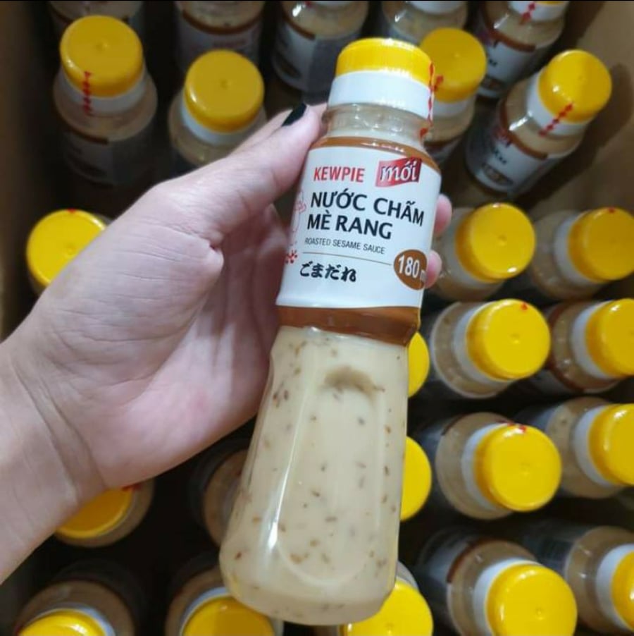 [HCM]Chai nước sốt mè rang Kewpie 180ml