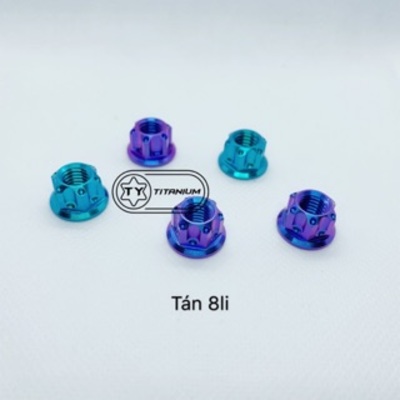 ?? tán 8li titan gr5 bắt đĩa tải ex satria... ??