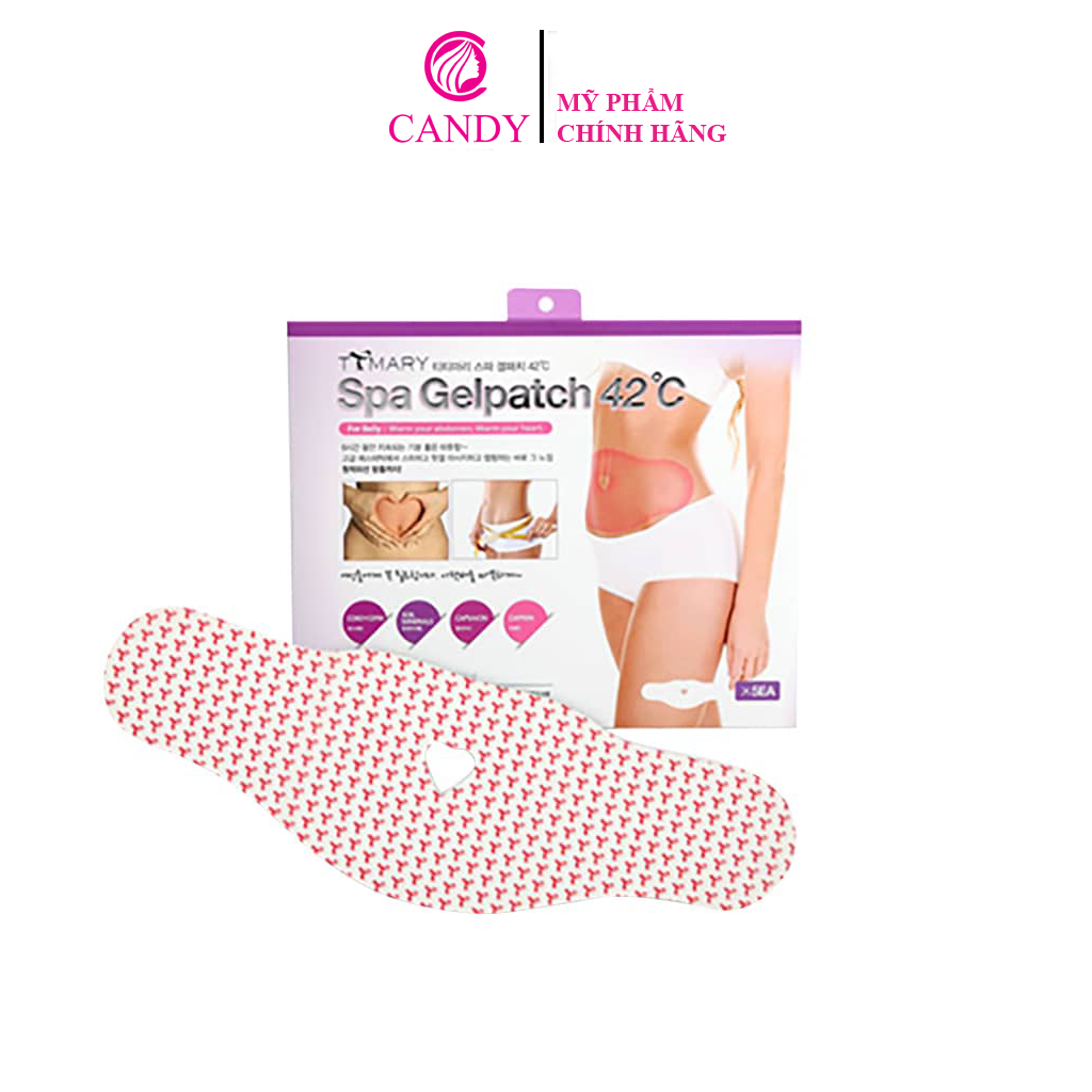[Hoàn Tiền 8%][HCM]Miếng Dán Tan Mỡ Bụng Spa Gel Patch 42 (Hộp 5 Miếng) Giúp Giảm Mỡ Thừa Hiệu Quả