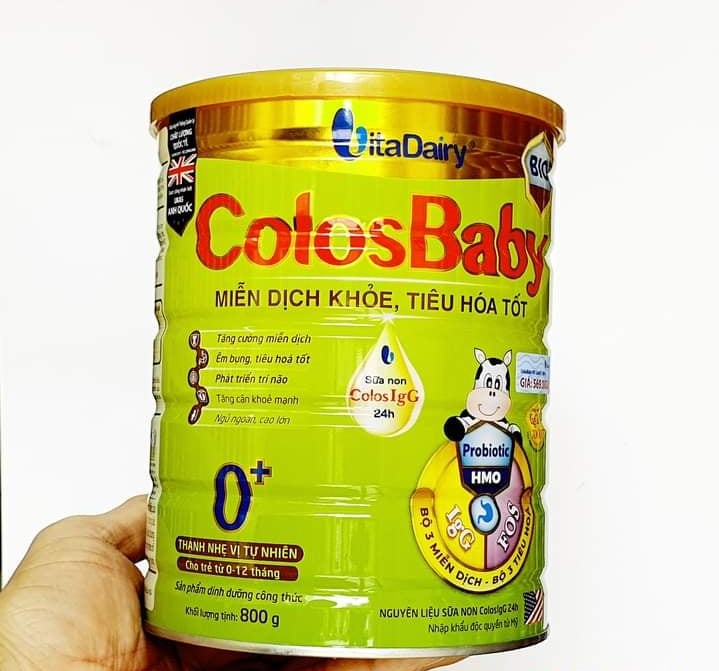 Colosbaby Bio Gold 0+ 800g (New Date)