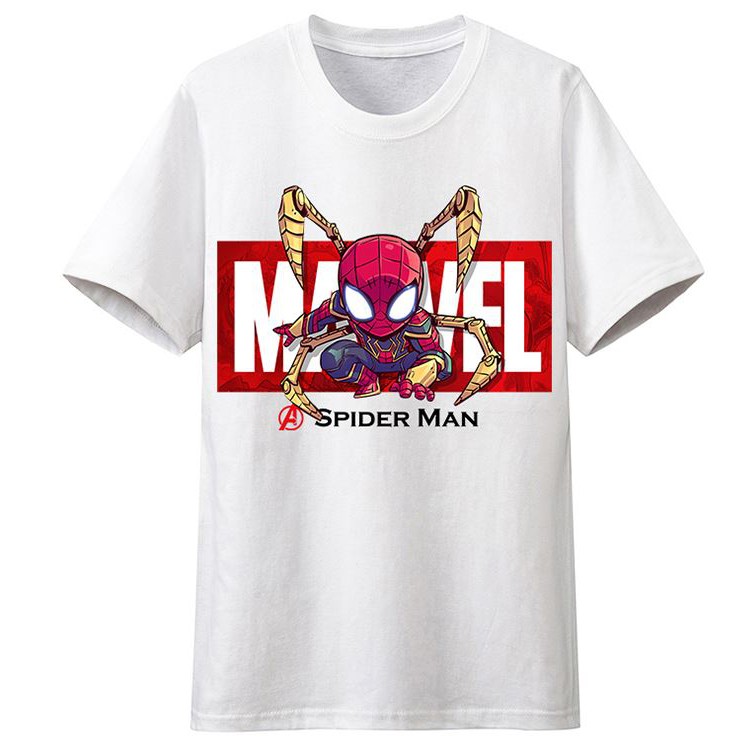 [HCM](HOT) ÁO THUN NGƯỜI NHỆN SPIDER MAN ĐỦ KIỂU | AVENGERS MARVEL TSHIRT