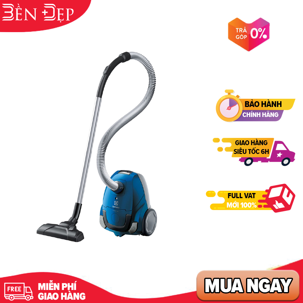 Máy Hút Bụi Có Túi Electrolux Z1220 (Giá áp dụng giao tại HN, HCM& các tỉnh liên hệ shop)