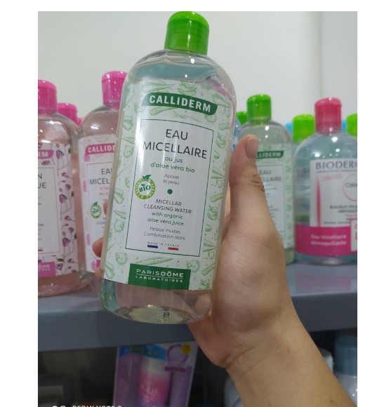 Nước Tẩy Trang Cho Da Dầu,Da Hỗn Hợp Calliderm 500ml