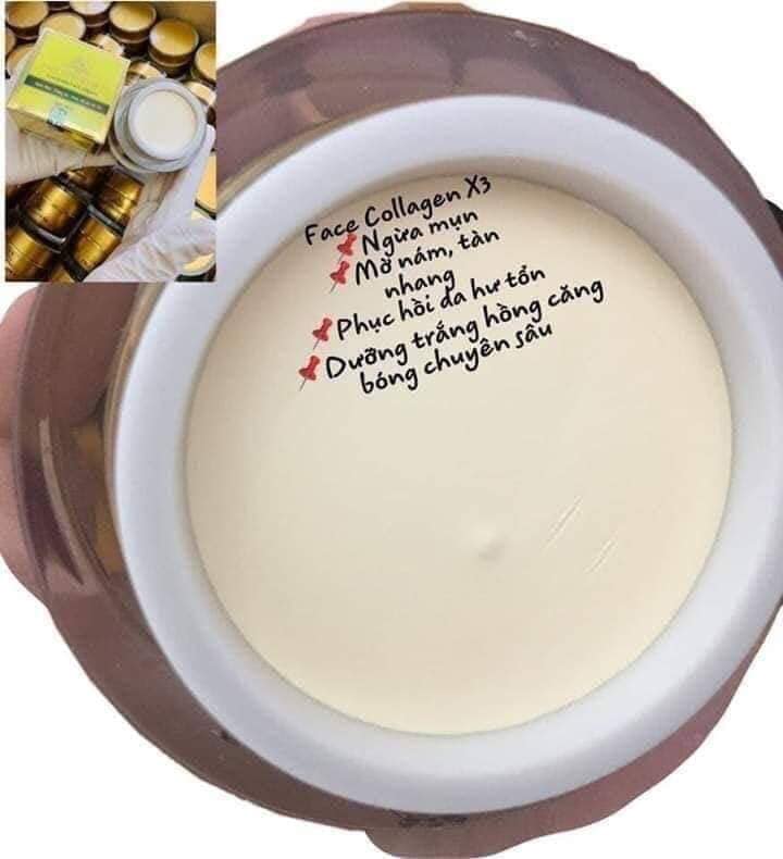 Kem face X3 collagen Đông anh