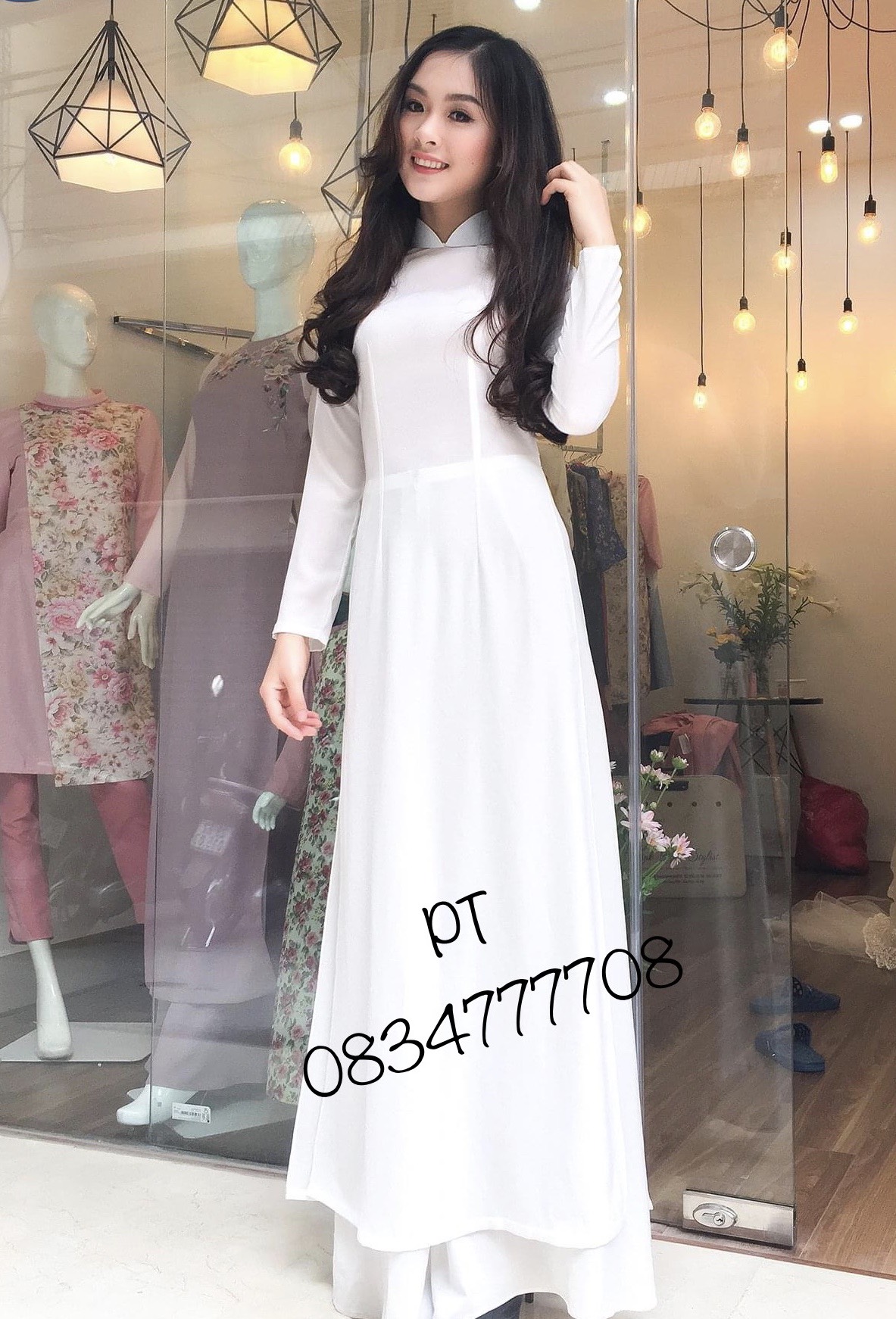 Áo dài trơn  đẹp mới các màu phong phú