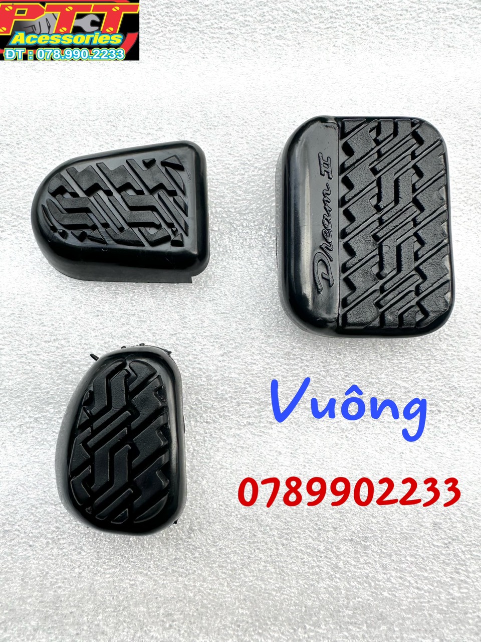 BỘ CAO SU CẦN SỐ + ĐẠP THẮNG XE WAVE - DREAM - RS