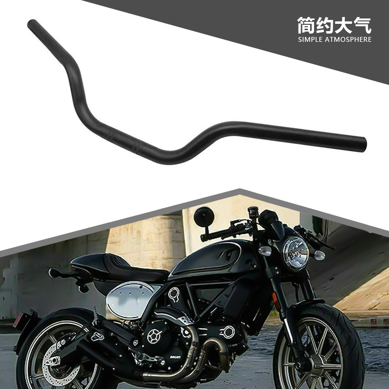 [HCM]Ghi đông retro chuyên dùng xe mô tô loại 25mm  Re-bel 300 Har-ley 883 XL1200 X48