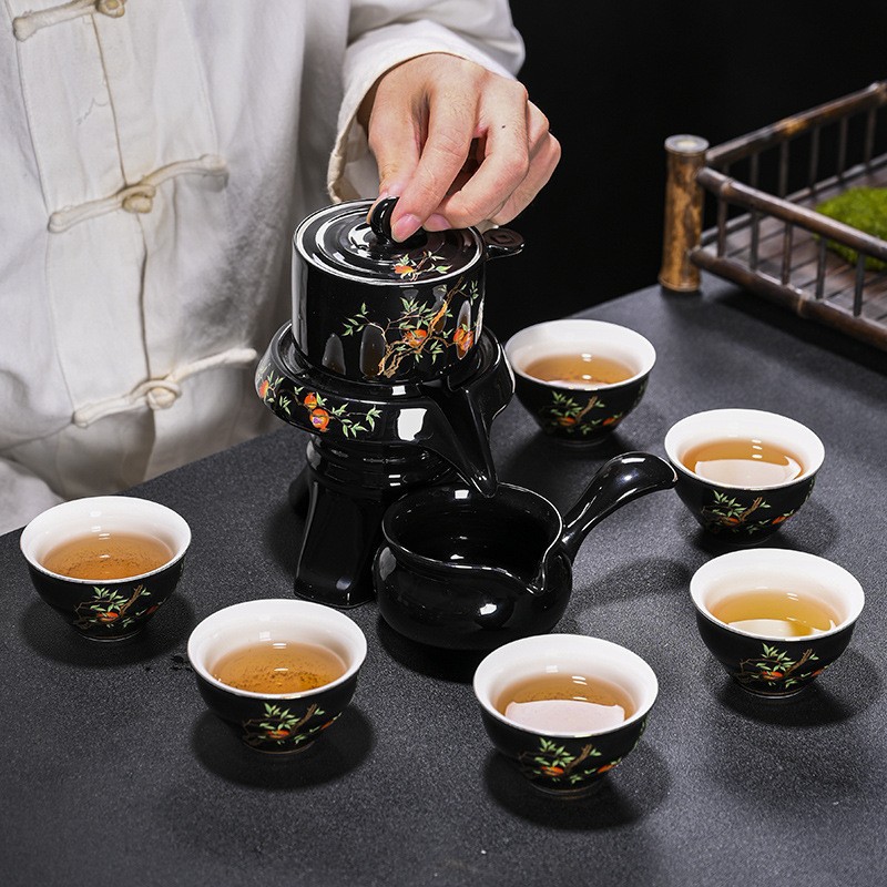 Bộ Ấm Chén Cối Xay – Kèm Hộp Quà