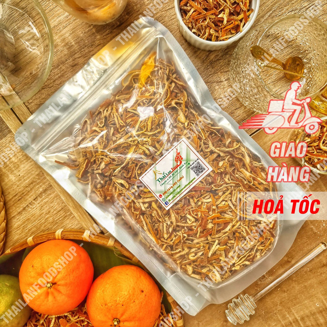 Trần Bì Sấy Khô - Túi 500Gr