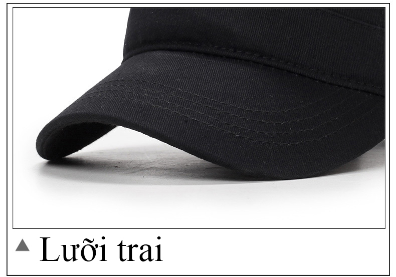 [HCM]Nón đầu bằng logo thêu 511 kiểu dáng hàn quốc
